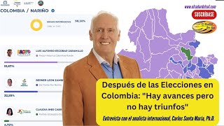 Después de elecciones regionales ¿Hacia dónde va Colombia? ¿Avances sin triunfos?