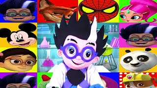 Aprendiendo colores con Romeo de PJ Masks, muñecas LOL sorpresa | Ellie Sparkles