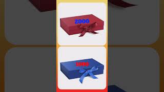 Rate the gift box high Vs low price😋#viral #shorts