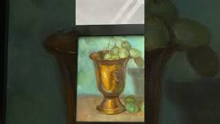 #shortvideo #art #oilpainting #stilllife #artist #painting #arttutorial#allaprima #kitchenart#shorts