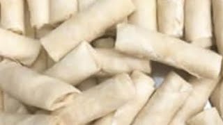 HOW TO MAKE THE BEST SPRING ROLL WRAPPER.