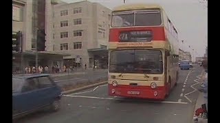 TSW Today news item - Plymouth Citybus dispute 26 November 1987