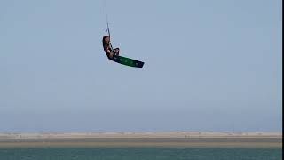 Kitesurfing Technique - Back Loop Double Grab