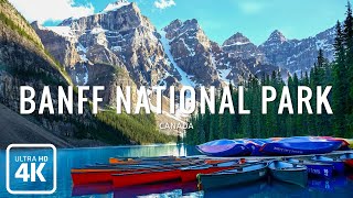 Banff National Park - Canada ( Video 4K UHD ) | Beautiful Landscape with Relaxing Music for Relax