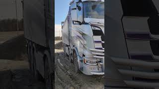 SCANIA 660  toi maanparannusainetta  #scania   #kuljetuspinolaoy. #shorts