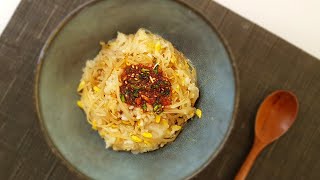 Korean Vegan Bean sprout rice(Kongnamul bap, 콩나물밥)