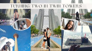 Turning Two In Twin Towers | AA Anniversary | Malaysia Series | KLTower | Abdela Vlogs