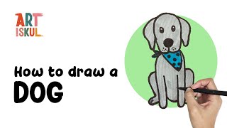 How to Draw a Dog | Easy and Simple Drawing Tutorial for Beginners