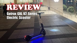 Gotrax GXL V2 Adult Electric Scooter Review 2024