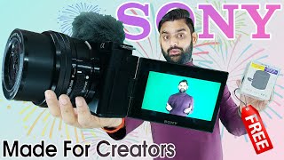 Sony Alpha ZV-E10L APS-C Camera (16-50mm Lens) | Sony DSLR ZV-E10 Camera | 16-50mm Lens | Vlogging |