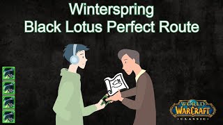 Winterspring Black Lotus Farming Route | Wow Classic Guide