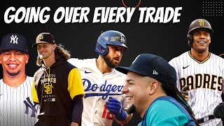 2022 MLB Trade Deadline Recap! ALL Trades Covered! -MLB