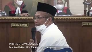 PROF. MOH. MUKRI AKUI SUMBANGKAN UANG UNTUK PEMBANGUNAN GEDUNG LNC || Radarlampung.co.id