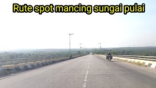 Rute spot mancing sungai pulai