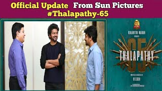 Official : Thalapathy 65 Update from Sun Pictutes🔥 | Director Nelson | Aniruth Music | Vijay-65