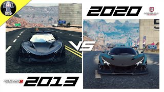 Asphalt 8 Nevada (2013) VS Asphalt 9 Nevada (2020)