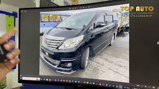 😘  Toyota Alphard 2012 ( black ) ថ្មីចេសតែម្ដង😍 ត្រៀមបេីកទូរក្នុងពេលឆាប់ៗនេះ😍