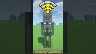 wither skeleton with different Wi-Fi