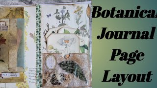 Page Layout In My Botanical Journal 🌿☘️⚘️🌷