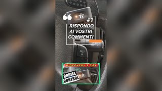 Cruise Control Discovery Td5 impostazioni NANOCOM per MONTAGGIO Rispondo ai vostri COMMENTI #shorts