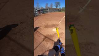 Hitting bombs with a pencil bat?! #povbaseball #pencilbat #homeruns #lasers