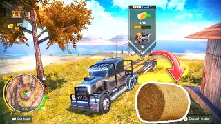 Maximus Truck Loading Dry Fodder for Cows - Off The Road Unleashed Nintendo Switch Gameplay HD