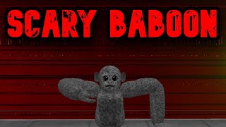 Scary Baboon was more scarier then I Thought