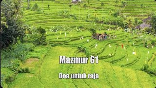 Mazmur 61 | Doa untuk raja