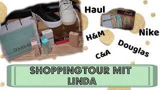 Shoppingtour in Marburg mit Linda / Haul  Douglas, H&M, C&A, Nike