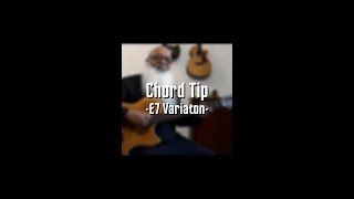 Chord tip - E7 to E(add b9)