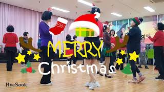 ♬  Feliz Navidad Christmas Remix (Contra)  Line Dance 🎅🎄⛄🎄 - 매년 듣는 캐롤  굿  Dance by 부천 상동 세이브존 Class