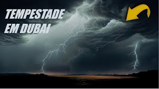 tempestade em dubai - eventos finais  #jesuscristo #bibliasagrada #eventosfinais