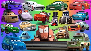 Looking For Disney Pixar Cars 3 Lightning Mcqueen, Doc Hudson, Bobby Swift, John Lassetire, Fillmore