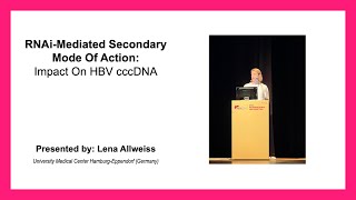 ICE-HBV Symposium | Kobe, Japan: Scientific Talks - Lena Allweiss (Germany)