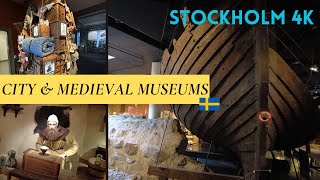 Stockholm #Medieval and City Meusumes | #4K | #Relaxing |