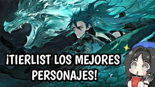 ¡TIERLIST DE REROLL WUTHERING WAVES LOS MEJORES PERSONAJES & ARMAS PARA COMENZAR! 🔥