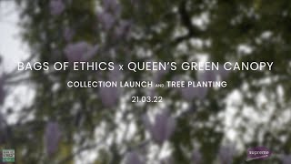 Queen's Green Canopy Initiative: the official merchandise collection launch event