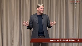 A New Age of Aging: Shaping the Future of Longevity  | Weston Ballard, MBA ’24