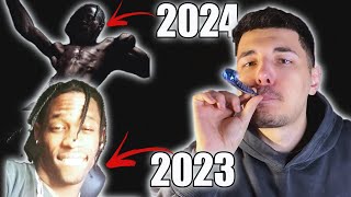 2023'TEN ÇIKIP 2024'E GİREN  RAP ŞARKILARI!!