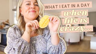 Navigating Big Changes, Staying Healthy When Life Feels Crazy | What I Eat In a Day Vlog