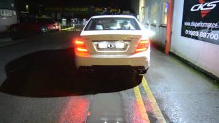 Mercedes C63 AMG CKS Performance Upgrades & Sport Exhaust