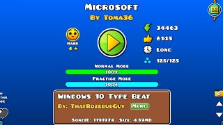 Microsoft by Toma36 | geometry dash