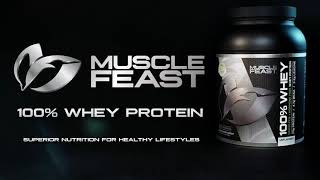 Muscle Feast 100 Whey Protein Grass Fed  Hormone Free Blend of Concentrate Isolate