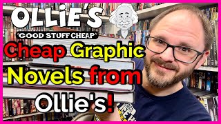 Finding Cheap Graphic Novels from Ollie's Bargain Outlet! Batman, Superman, & More!