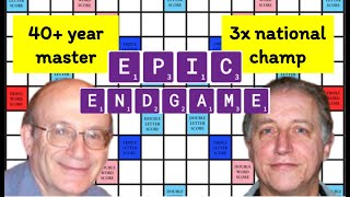 Epic Scrabble endgame between decades-long friends and rivals