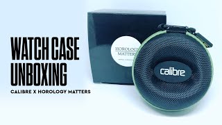 Unboxing the Calibre x Horology Matters watch case