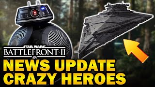 NEWS UPDATE: 3 New Maps, 2 New Heroes, 3 New Reinforcements & More! Star Wars Battlefront 2