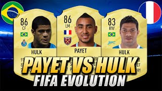 PAYET VS HULK FIFA EVOLUTION | FIFA 10 - FIFA 20