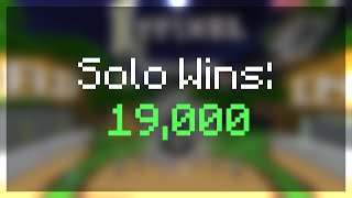 My 19,000th Solo SkyWars Win