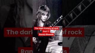 The dark history of rock pt 1 - Randy Rhoads #musichistory #rockhistory #rockfans #heavymetal #ozzy